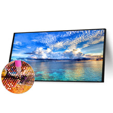 Load image into Gallery viewer, Diamond Painting - Full Round - Blue Sky and Sea (85*45CM)
