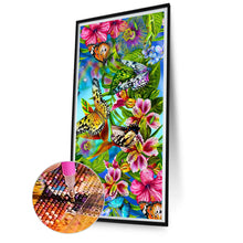 Load image into Gallery viewer, Diamond Painting - Full Round - Garden Butterfly (40*80CM)
