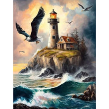 Load image into Gallery viewer, Diamond Painting - Full Square - Lighthouse (30*40CM)
