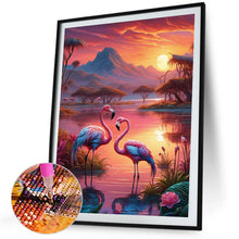 Load image into Gallery viewer, Diamond Painting - Full Square - Flamingo (40*50CM)
