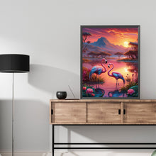 Load image into Gallery viewer, Diamond Painting - Full Square - Flamingo (40*50CM)
