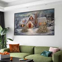 Load image into Gallery viewer, Diamond Painting - Full Square - Christmas snow house (70*50CM)
