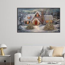 Load image into Gallery viewer, Diamond Painting - Full Square - Christmas snow house (70*50CM)
