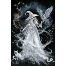 Load image into Gallery viewer, Diamond Painting - Full Round - White witch (40*60CM)
