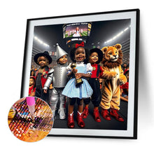 Load image into Gallery viewer, Diamond Painting - Full Round - A group of children (40*40CM)
