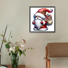 Load image into Gallery viewer, Diamond Painting - Full Round - Christmas gnome (30*30CM)
