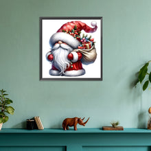 Load image into Gallery viewer, Diamond Painting - Full Round - Christmas gnome (30*30CM)
