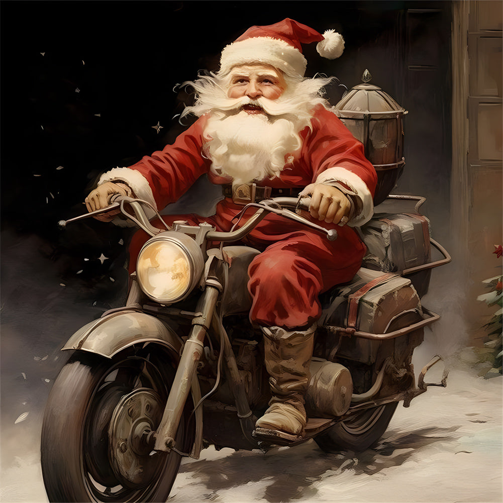 Diamond Painting - Full Round - Santa Claus (30*30CM)