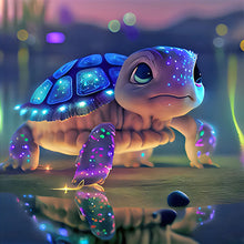 Load image into Gallery viewer, Diamond Painting - Full Round - Glowing turtle (40*40CM)
