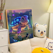 Load image into Gallery viewer, Diamond Painting - Full Round - Glowing turtle (40*40CM)
