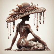 Load image into Gallery viewer, Diamond Painting - Full Round - Elegant lady (40*40CM)
