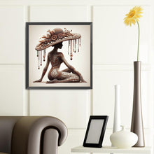 Load image into Gallery viewer, Diamond Painting - Full Round - Elegant lady (40*40CM)

