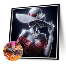 Load image into Gallery viewer, Diamond Painting - Full Round - Elegant lady (40*40CM)
