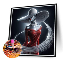 Load image into Gallery viewer, Diamond Painting - Full Round - Elegant lady (40*40CM)
