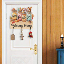 Load image into Gallery viewer, Wooden Vase Diamond Art Hanging Hook Rail Diamond Painting Art Craft Wall Hooks
