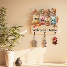 Load image into Gallery viewer, Wooden Vase Diamond Art Hanging Hook Rail Diamond Painting Art Craft Wall Hooks
