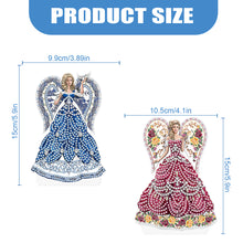 Load image into Gallery viewer, 2Pcs PET Special Shaped People Animal Diamond Painting Desktop Ornament for Home
