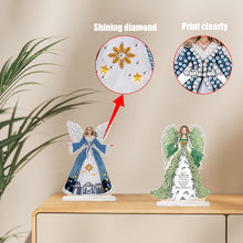 Load image into Gallery viewer, 2Pcs PET Special Shaped People Animal Diamond Painting Desktop Ornament for Home

