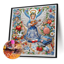 Load image into Gallery viewer, Diamond Painting - Partial Special Shaped - Angel gift (30*30CM)
