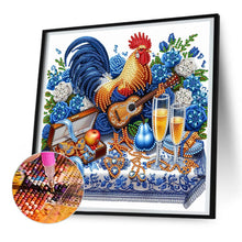 Load image into Gallery viewer, Diamond Painting - Partial Special Shaped - Rooster gift (30*30CM)
