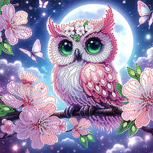 Load image into Gallery viewer, Diamond Painting - Partial Special Shaped - Owl (30*30CM)

