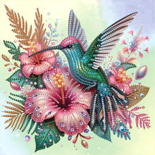 Load image into Gallery viewer, Diamond Painting - Partial Special Shaped - Hummingbird (30*30CM)
