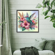 Load image into Gallery viewer, Diamond Painting - Partial Special Shaped - Hummingbird (30*30CM)
