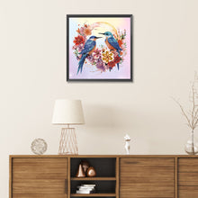 Load image into Gallery viewer, Diamond Painting - Full Round - Blue bird (30*30CM)

