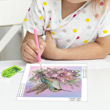 Load image into Gallery viewer, Diamond Painting - Partial Special Shaped - Hummingbird (30*30CM)
