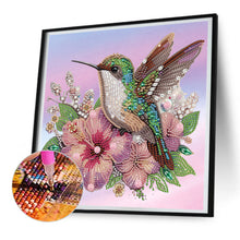 Load image into Gallery viewer, Diamond Painting - Partial Special Shaped - Hummingbird (30*30CM)

