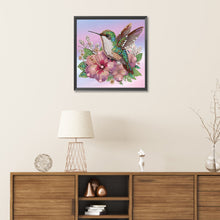 Load image into Gallery viewer, Diamond Painting - Partial Special Shaped - Hummingbird (30*30CM)
