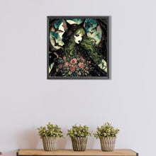 Load image into Gallery viewer, AB Diamond Painting - Full Round - Bat girl (40*40CM)
