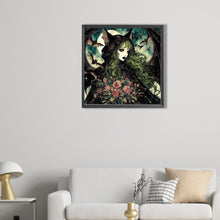 Load image into Gallery viewer, AB Diamond Painting - Full Round - Bat girl (40*40CM)
