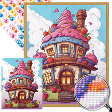 Load image into Gallery viewer, AB Diamond Painting - Full Round - Dessert house (40*50CM)
