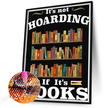 Load image into Gallery viewer, AB Diamond Painting - Full Round - Books are not hoarding (40*50CM)
