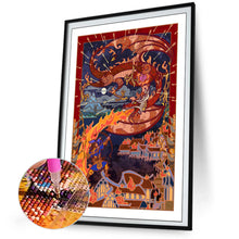 Load image into Gallery viewer, AB Diamond Painting - Full Round - Dragon removal day (40*60CM)
