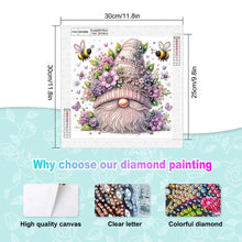 Load image into Gallery viewer, Diamond Painting - Partial Special Shaped - Sunflower gnome (30*30CM)
