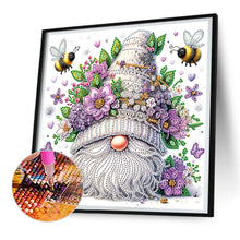 Load image into Gallery viewer, Diamond Painting - Partial Special Shaped - Sunflower gnome (30*30CM)
