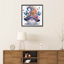 Load image into Gallery viewer, Diamond Painting - Partial Special Shaped - Flower cluster gnome (30*30CM)
