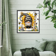 Load image into Gallery viewer, Diamond Painting - Partial Special Shaped - Flower cluster gnome (30*30CM)
