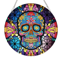 Load image into Gallery viewer, Halloween Special Shape Pumpkin Diamond Painting Hanging Pendant for Wall Window
