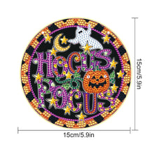 Load image into Gallery viewer, Halloween Special Shape Pumpkin Diamond Painting Hanging Pendant for Wall Window
