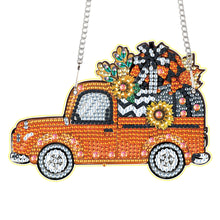Load image into Gallery viewer, Halloween Special Shape Pumpkin Diamond Painting Hanging Pendant for Wall Window
