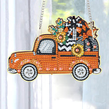 Load image into Gallery viewer, Halloween Special Shape Pumpkin Diamond Painting Hanging Pendant for Wall Window
