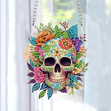 Load image into Gallery viewer, Halloween Special Shape Pumpkin Diamond Painting Hanging Pendant for Wall Window
