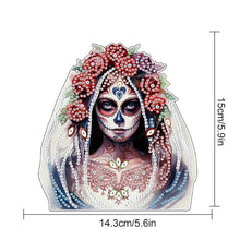 Load image into Gallery viewer, Halloween Special Shape Pumpkin Diamond Painting Hanging Pendant for Wall Window
