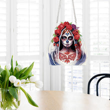 Load image into Gallery viewer, Halloween Special Shape Pumpkin Diamond Painting Hanging Pendant for Wall Window
