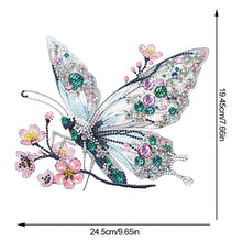 Load image into Gallery viewer, Acrylic Gem Butterfly Diamond Painting Desktop Ornaments Bedroom Table Decor
