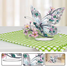 Load image into Gallery viewer, Acrylic Gem Butterfly Diamond Painting Desktop Ornaments Bedroom Table Decor
