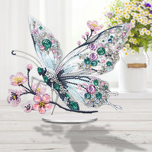Load image into Gallery viewer, Acrylic Gem Butterfly Diamond Painting Desktop Ornaments Bedroom Table Decor
